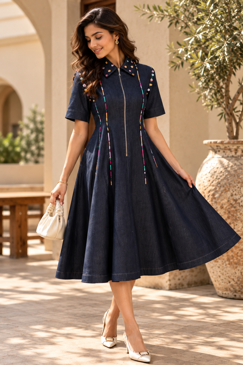 Charms Denim Dress