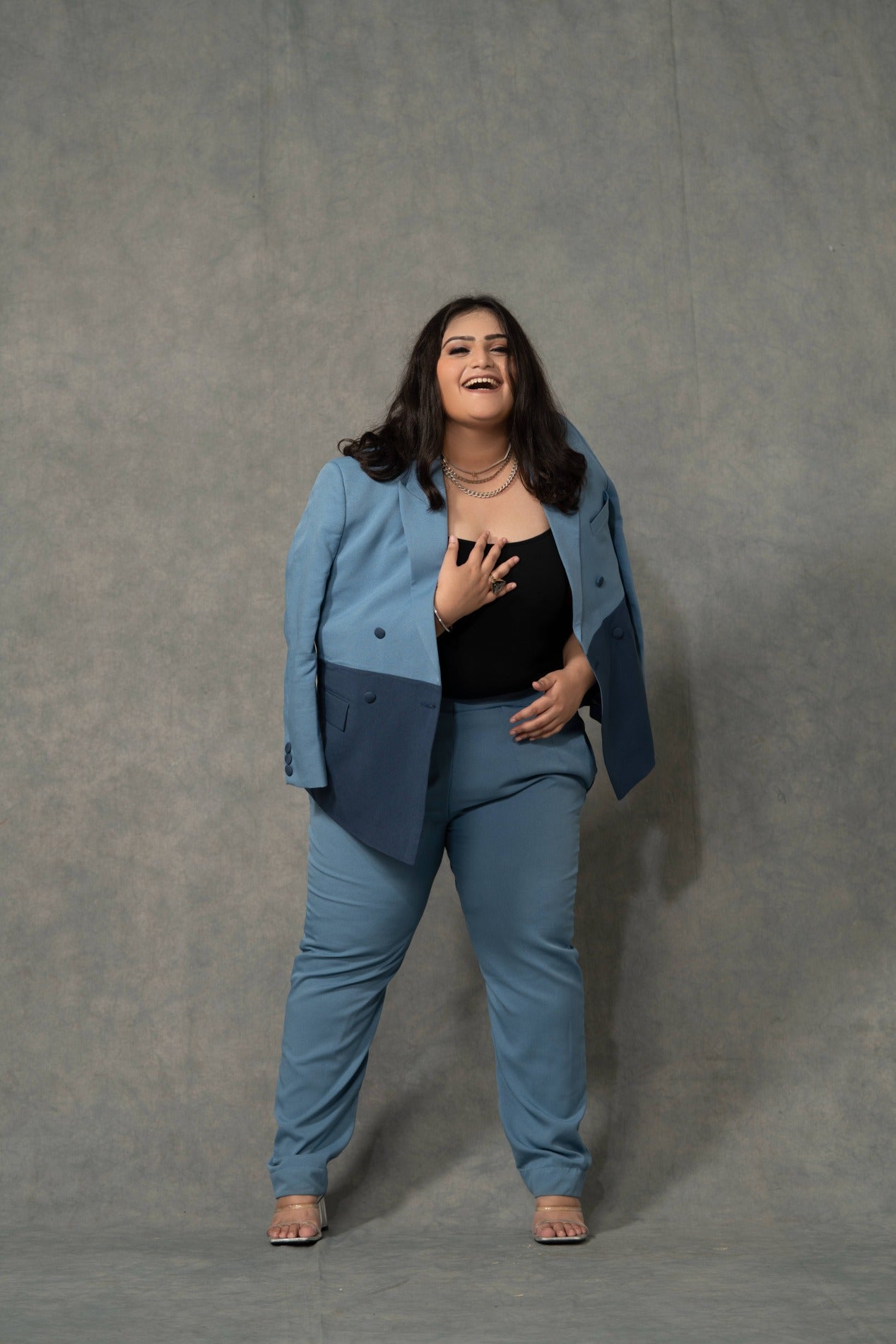 Iris Blue Co-Ord Set
