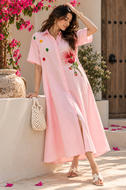 Pink Summer Dress