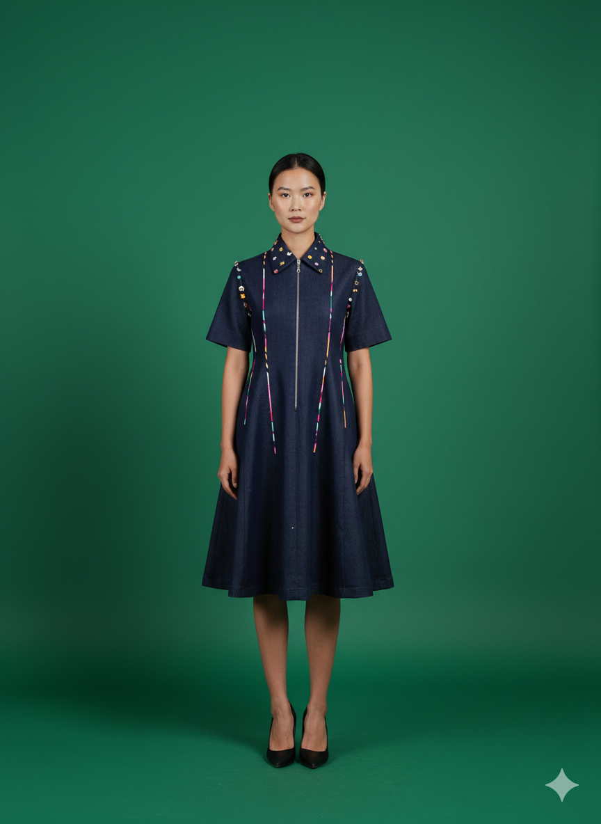 Charms Denim Dress
