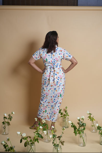 Splash Shirt Dress