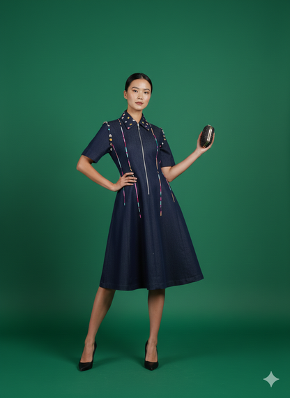 Charms Denim Dress