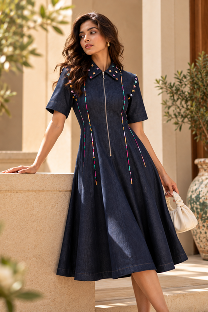 Charms Denim Dress