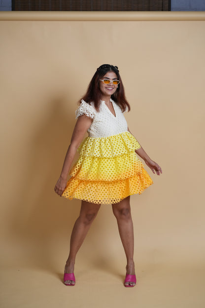 Yellow Circular Ombrey