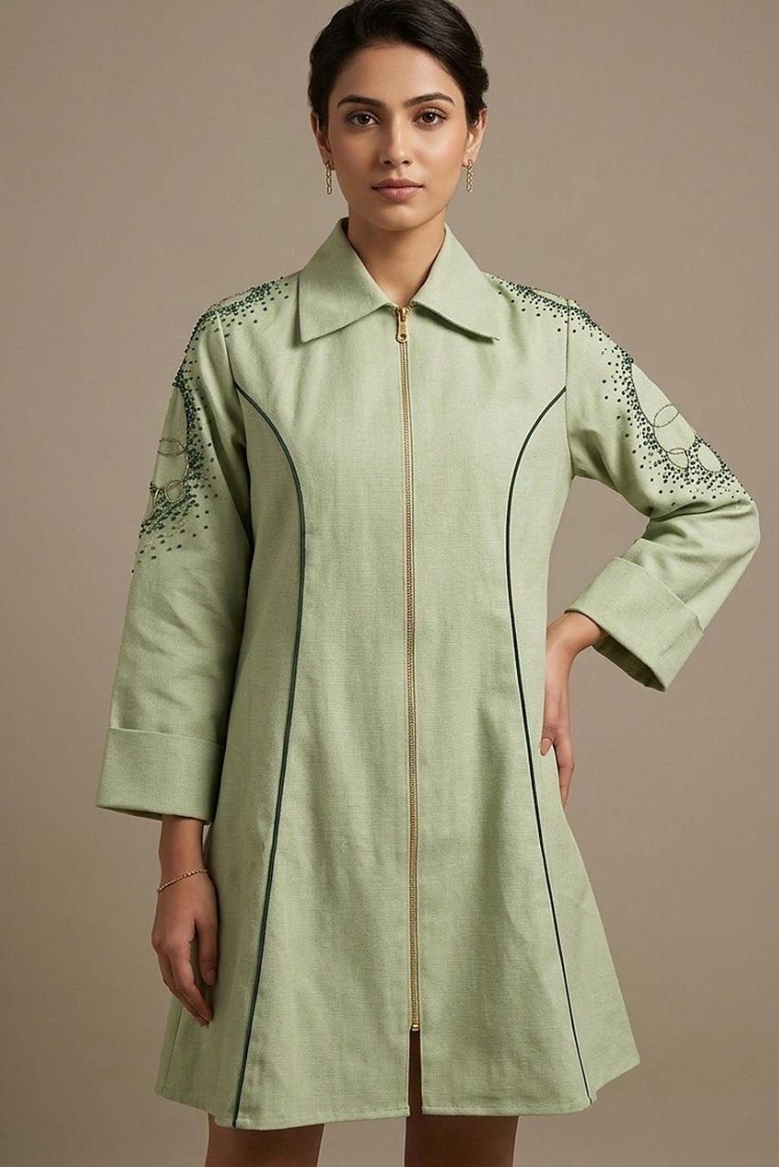 Green Knot Dress