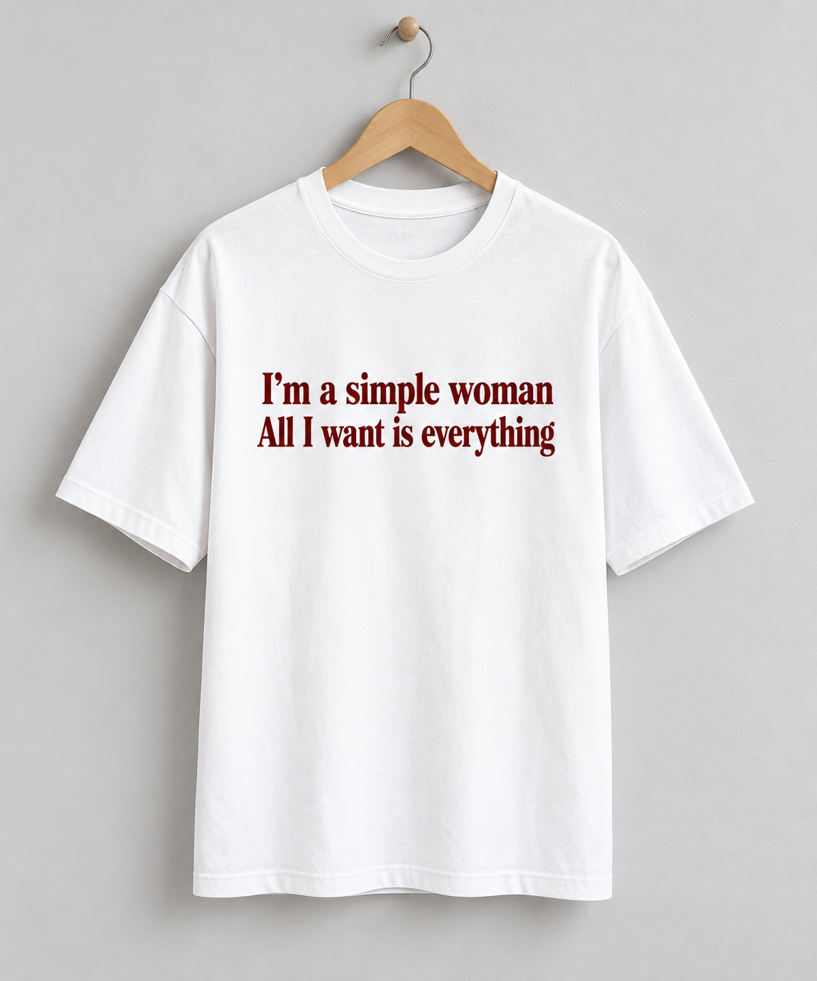 Simple Women Tshirt