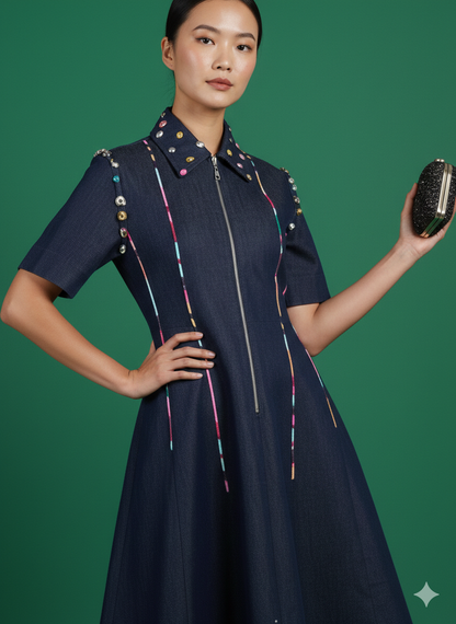 Charms Denim Dress