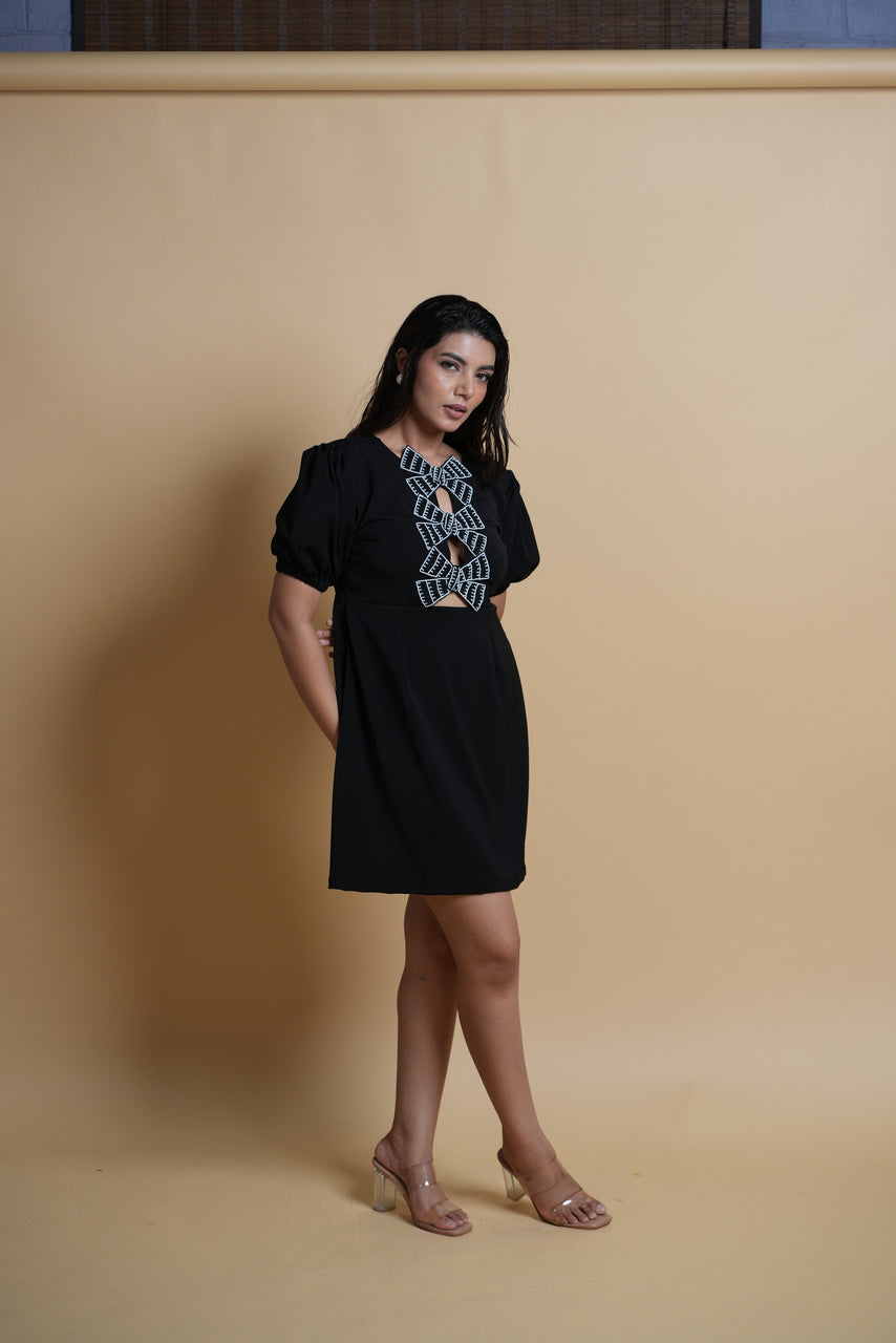 Black Bow Dress