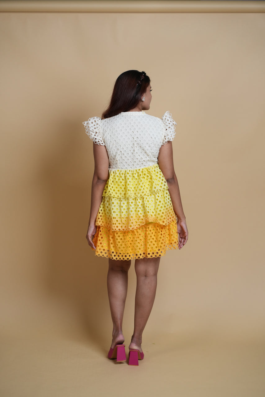 Yellow Circular Ombrey