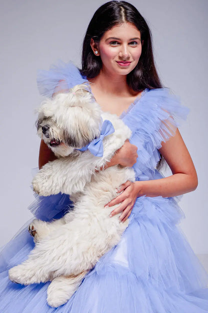 Crater Tulle Dress