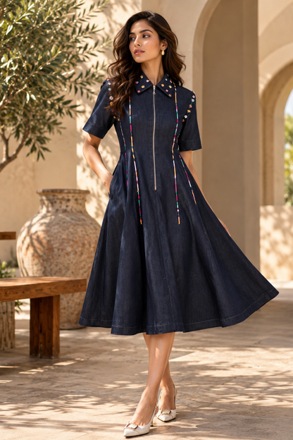 Charms Denim Dress