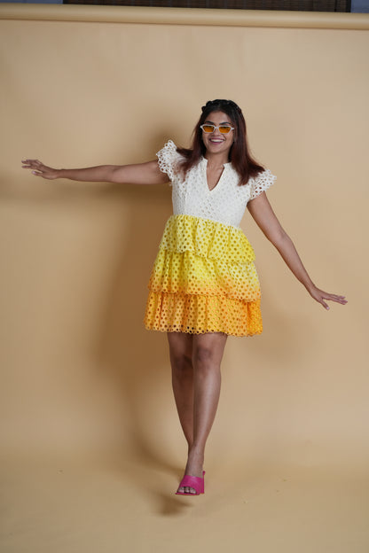Yellow Circular Ombrey