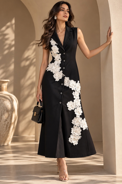 White Flower Dress