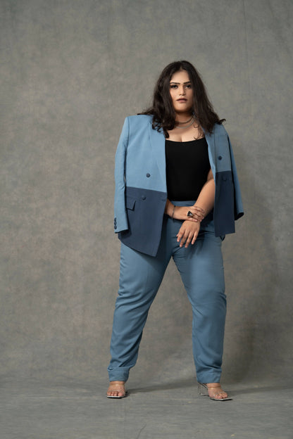 Iris Blue Co-Ord Set