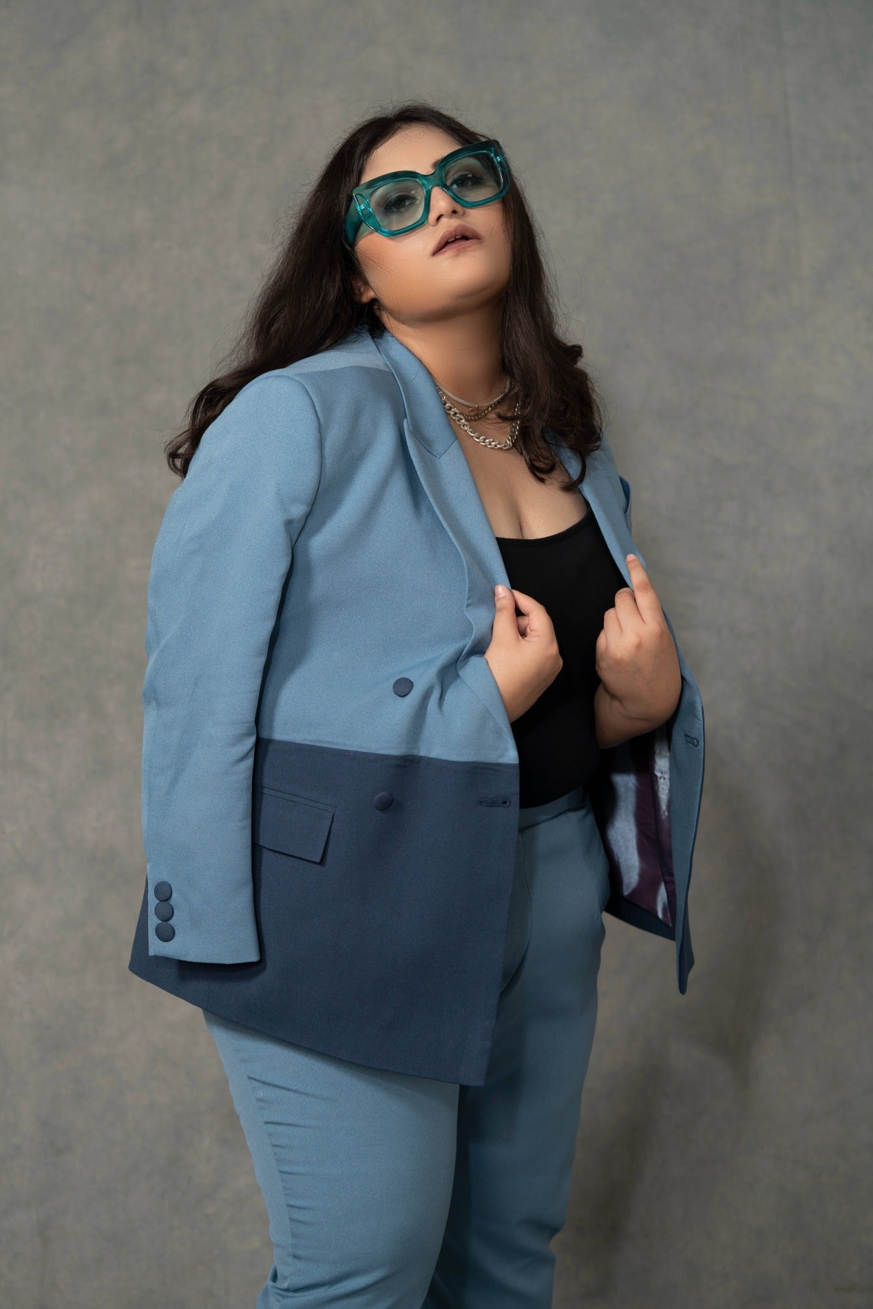 Iris Blue Co-Ord Set