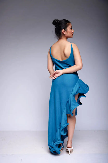 Libra Ruffle Gown